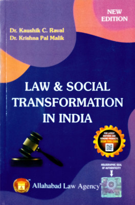 Law And Social Transformation In India | Very Useful For General Public And Particularly Faculty Of Law, Bench And Bars, Sociology, Social Works And Political Science | Latest(Paperback, Dr.Kaushik C.Raval, Dr.Krishna Pal Malik)