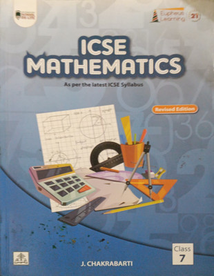Icse Mathematics Revised Class 7(Pepper back, J chakrabarti)