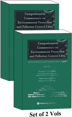Comprehensive Commentary On Environmental Protection And Pollution Control Laws (Set Of 2 Edition 2025(Hardcover, JUSTICE P. JYOTIMANI)
