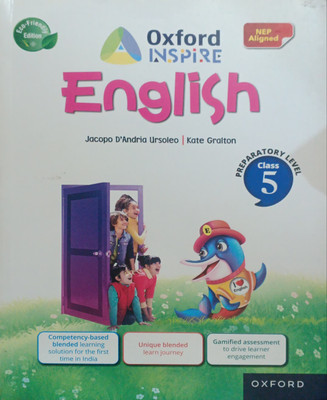 Inspire English Middle Level Class 5(Pepper back, Jacopo d Andria ursoleo)