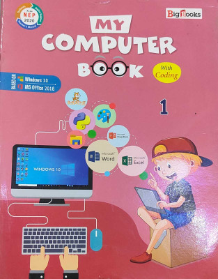 Big Books, My Computer Book Class 1(Paperback, Big Books)