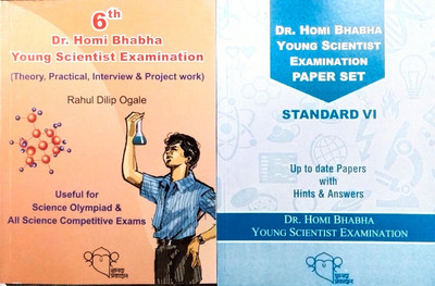 6th
Dr. Homi Bhabha Young Scientist Examination
(Theory, Pratical, Interview & Project Work)
Guide + Paper Set
Combo Pack(Paperback, Rahul dilip Ogale) 6th
Dr. Homi Bhabha Young Scientist Examination
(Theory, Pratical, Interview & Project Work)
Guide + Paper Set
Combo Pack(Paperback, Rahul dilip Ogale)