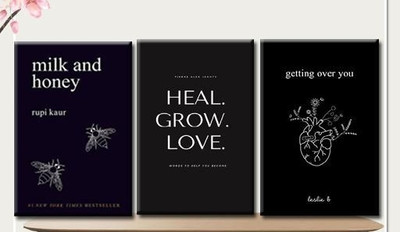 Milk And Honey, Heal Grow Love & Getting Over You Combo | Poetry & Self-Healing 3 Books Set | Paperback(Paperback, Rupi Kaur)