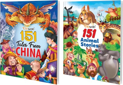 151 Tales From China And 151 Animal Stories I Pack Of 2 Books I Perfect Gift For Growing Minds By Gowoo(Paperback, Manoj Publication editorial board)