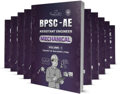 BPSC Assistant Engineer Technical Mechanical Engineering Exam Preparation Study Material, Set Of Books, English Medium, Latest Edition(Perfect Paperback, TOPPERSNOTES)