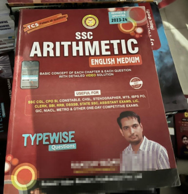 Rakesh Yadav Ssc Arithmetic (English Medium) Tcs Pattern All Questions Basic Comcept Of Each Chapter & Each Question With Detailed Video Solution New Edition 2023-24(Paperback, Hindi, rakesh yadv) Rakesh Yadav Ssc Arithmetic (English Medium) Tcs Pattern All Questions Basic Comcept Of Each Chapter & Each Question With Detailed Video Solution New Edition 2023-24(Paperback, Hindi, rakesh yadv)