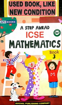 A Step Ahead ICSE Mathematics Class-3 (Old Book)(Paperback, Editorial)