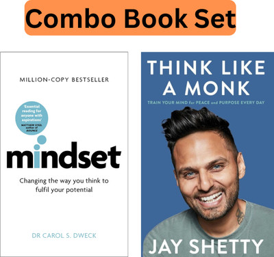 Mindset & Think Like A Monk Books For Self Help (Combo Book Set)(Paperback, Dr, Carol S. Sweck + Jay shetty) Mindset & Think Like A Monk Books For Self Help (Combo Book Set)(Paperback, Dr, Carol S. Sweck + Jay shetty)