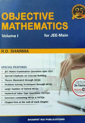 Objective Mathematics For JEE-Main & Other Engineering Entrance Examinations| Vol-I & Vol-II| R.D. Sharma(Paperback, R.D. Sharma)