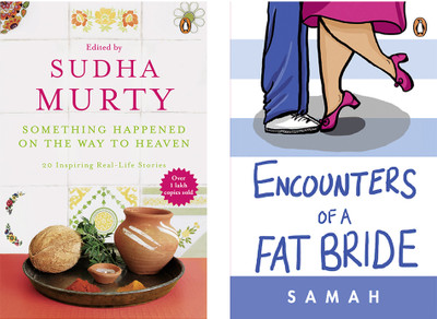 Encounters Of A Fat Bride & Something Happened On The Way To Heaven: 20 Inspiring Real-Life Stories By Sudha Murthy (Set Of 2 Books)(Paperback, Visaria, Samah)