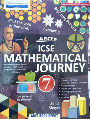 Abds Icse Mathematical Journey Class - 7(Paperback, T)