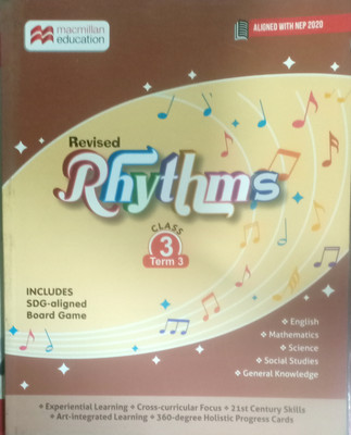 Revised Rhythms Class 3 Term 3 (English. Mathematics. Science. Social Science. General Knowledge)(Pepper back, Macmillan education India Pvt Ltd)