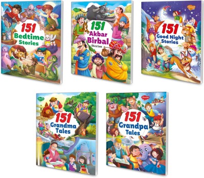 All In One Goodnight Stories For Your Little Ones | Pack Of 5 Books(Paperback, Sawan)