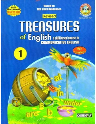 Cordova Treasures Of English A Skill Basesd Course In Communicative Englisher For Class 1 (Revised Edition )(PAPERPACK, VINITA KUMAR)