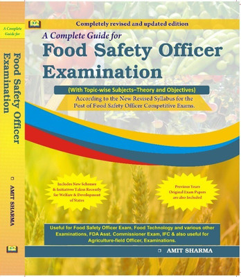 Food Safety Officer Examination Complete Guide (English Medium) By Amit Sharma(Paperback, Amit Sharma)