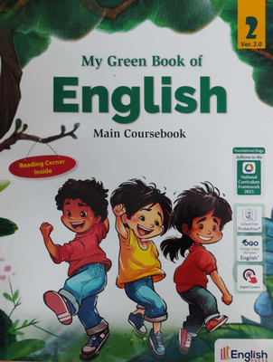 My Green Book Of English Main Coursebook Class 2(Pepper back, Jyoti bhalla)