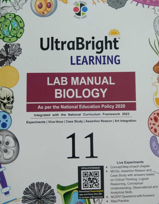 Ultra Bright Learning Lab Manual Biology Class 11(PAPERPACK, V.K. SINHA)