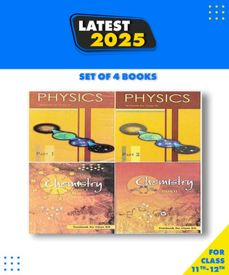 NCERT Class 11th And 12th Physics Part 1 And 2 Chemistry Part 1 And 2 (Set 4) (Paperback, NCERT Book)(Paperback, NCERT)