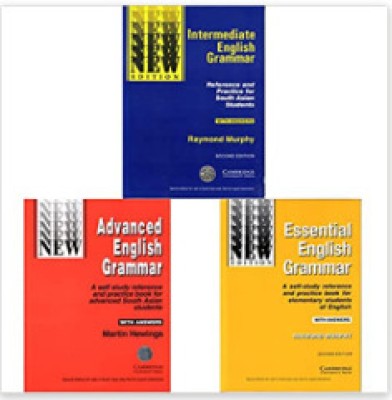 Intermediate English Grammar With Answers + Advanced English Grammar With Answers + Essential English Grammar With Answers (Set Of 3 Books)(Paperback, RAYMOND MURPHYS, MARTIN HEWINGS)