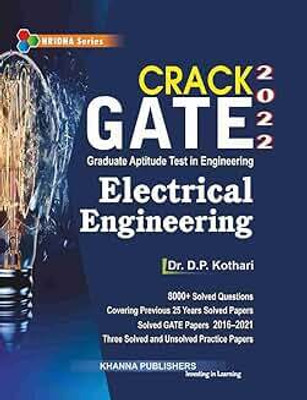 GATE Electrical Engineering 2022(Paperback, DR. D.P. Kothari)