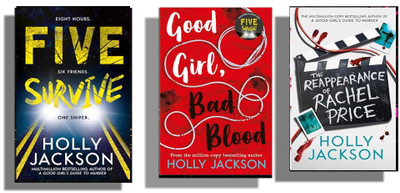 RoopaBooks Combo ;- Must Read Of Holly Jackson 3 Books Combo Five Survive + Good Girl, Bad Blood + The Reappearance Of Rachel Price ( English, Pack 3(Paperback, Holly jackson)
