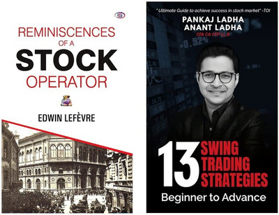 Reminiscences Of A Stock Operator + 13Swing Trading Strategies Beginning To Advance (Set Of 2 Trading Strategies Books)(Paperback, Edwin Lefebvre, Pankaj Ladha and Anant Ladha)