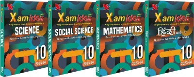 Xam Idea Bundle Set Of 4 (Science, Social Science, Mathematics & Hindi A) Class 10 Book | CBSE | Chapterwise Question Bank | Based On Revised CBSE Syllabus | NCERT Questions Include | 2023-24 Exam(Paperback, Xamidea Editorial Board)