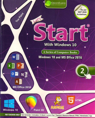 Let's Start With Windows 10 For CBSE Class 2(Paperback, Geetanjali Sehgal)
