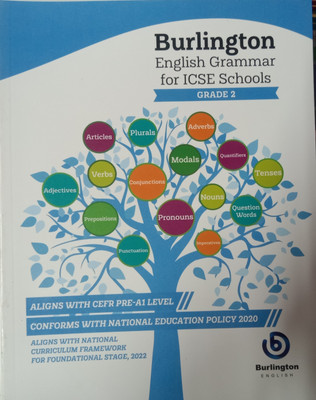 Burlington English Grammar For ICSE School Grade-2(Paperback, Panel of author)