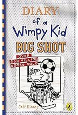 Diary Of A Wimpy Kid: Big Shot (Book 16) + Diary Of A Wimpy Kid: Diper Överlöde (Book 17) + Diary Of A Wimpy Kid: No Brainer (Book 18) (Paperback, Kinney Jeff)(Paperback, Kinney jeff)