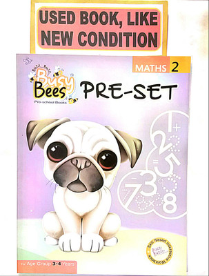 BUSY BEES PRE-SET Workbook Class-2 (Old Book)(Paperback, Editorial)
