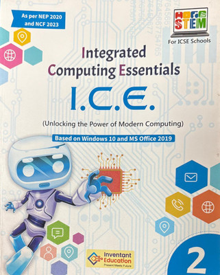 Integrated Computing Essentials I.C.E Class 2(Paperback, Inventant education)