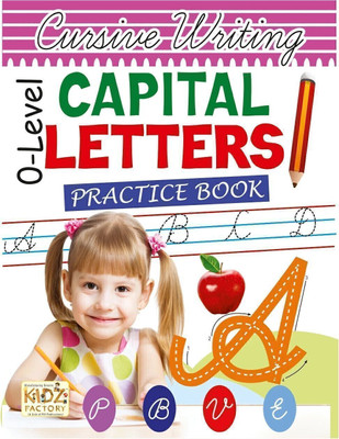 O-Level Cursive Writing Capital Letters(Saddle Stitch, Kidz Factory Experts)