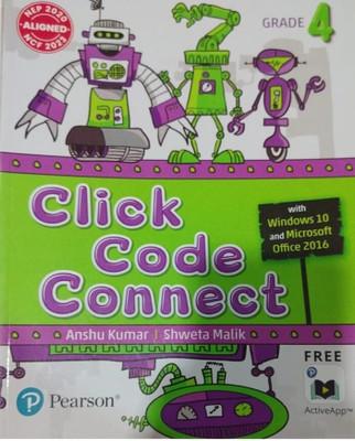 Click Code Connects Class-4 Cbse(Paperback, ANSHU KUMAR/ SHWETA MALIK)