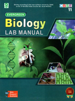 Evergreen, Biology Lab Manual Cbse Class - 11(Paperback, DR. RAMAN SONI)