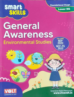 Smart Skills General Awareness Activity Book Lower KG(Paperback, Viva Volt)