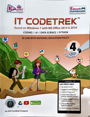 Edusoft It Codetrek Class 4(Paperback, GAGAN AGARWAL)