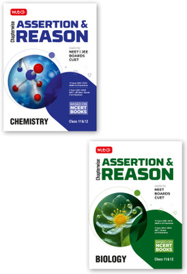 MTG Chapterwise Assertion & Reason Chemistry, Biology (Class-11 & 12) - Available A & R Questions Of 19 Years AIIMS & 5 Years NEET And Boards Exam (Based On NCERT Books)(Paperback, MTG Editorial Board)