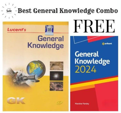 FREE Arihant General Knowledge 2024 + Lucent's General Knowledge | 2024-Edition | English Medium | Best General Knowledge Combo(Paperback, Dr. Binay Karna, R. P. Suman, Manvendra Mukul, Renu Sinha, Sanjeev Kumar) FREE Arihant General Knowledge 2024 + Lucent's General Knowledge | 2024-Edition | English Medium | Best General Knowledge Combo(Paperback, Dr. Binay Karna, R. P. Suman, Manvendra Mukul, Renu Sinha, Sanjeev Kumar)