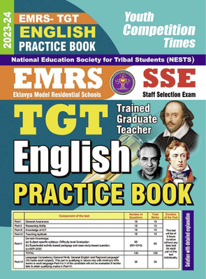 2023-24 EMRS TGT SSE English Practice Book(Paperback, Hindi, YCT EXPERT TEAM)