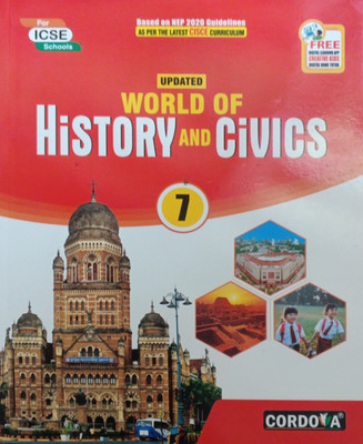 ICSE Updated World Of History And Civics Class 7(Pepper back, Vinita Kumar)