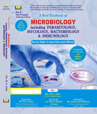 A Best Textbook Of MICROBIOLOGY Including PARASITOLOGY, MYCOLOGY, BACTERIOLOGY & IMMUNOLOGY(Paperback, Dr. H. C. Jain)