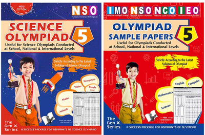V&S Publishers NSO (Science Olympiad Guidebook And Sample Papers) Olympiad Combo Class 5 (Set Of 2 Books)(Paperback, V&S Publishers)