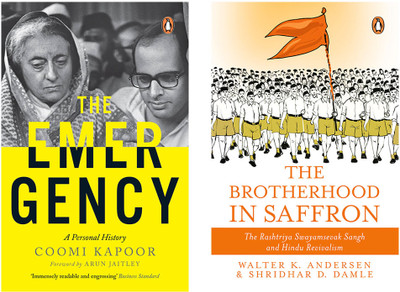 The Brotherhood In Saffron: The Rashtriya Swayamsevak Sangh And Hindu Revivalism & The Emergency (PB): A Personal History By Coomi Kapoor(Set Of 2 Books)(Paperback, ANDERSEN, WALTER K.) The Brotherhood In Saffron: The Rashtriya Swayamsevak Sangh And Hindu Revivalism & The Emergency (PB): A Personal History By Coomi Kapoor(Set Of 2 Books)(Paperback, ANDERSEN, WALTER K.)