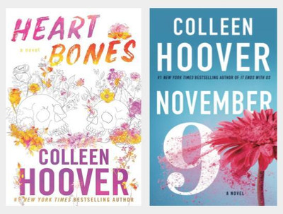 HEART BONES + NOVEMBER 9 (2 Books Combo) By Colleen Hoover (Paperback, Colleen Hoover)(Paperback, Colleen Hoover)