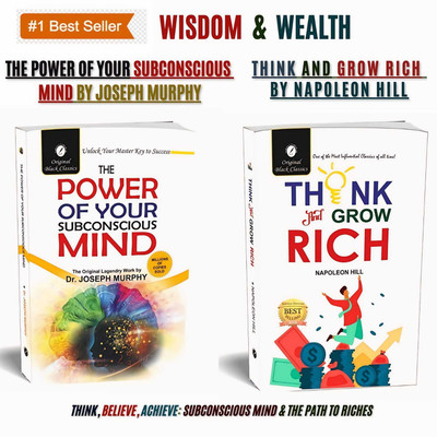 BestSellio Books | Wisdom & Wealth Book Set: The Power Of Your Subconscious Mind By Joseph Murphy, Think And Grow Rich By Napoleon Hill(Paperback, Dr. Joseph Murphy's/ Napoleon Hill)