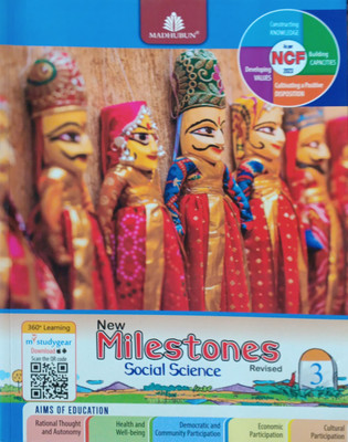 New Milestones Social Science Revised Class 3(Pepper back, Savita khanna)