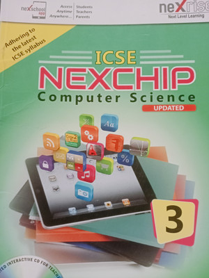 Nexrise ICSE NEXCHIP Computer Science 3(Paperback, Ponnuviji Parthiban)