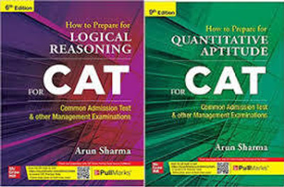 How To Prepare For QUANTITATIVE APTITUDE For CAT | 9th Edition With How To Prepare For LOGICAL REASONING For CAT | 6th Edition(no, Arun Sharma)