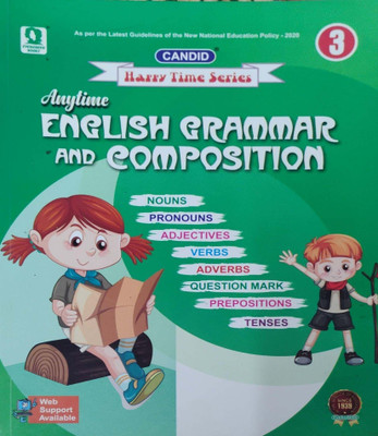 Anytime English Grammar And Composition Class 3(Paperback, Mrs.Anita Arathoon)